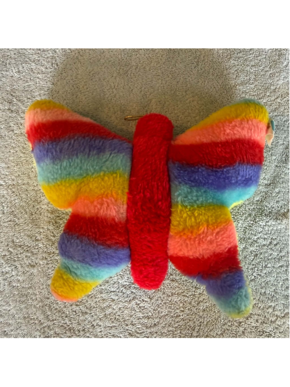 Girls Acme Premium Supply Corp Butterfly Stuffed Animal Multi-color